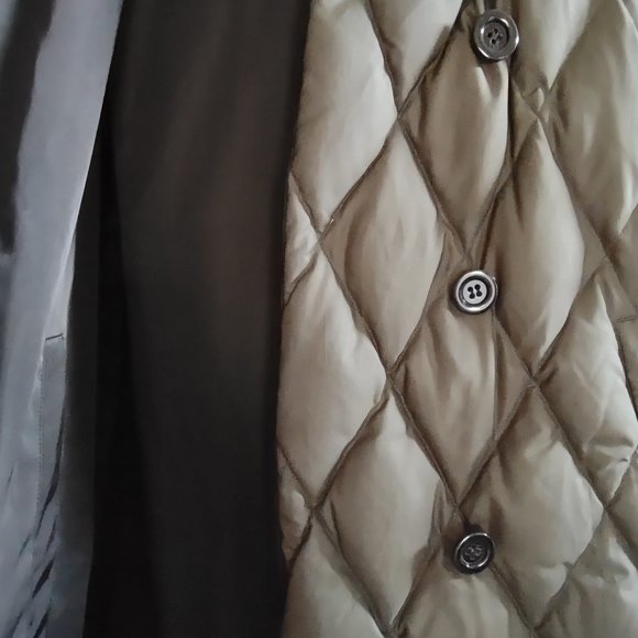 1 Madison Luxe Outerwear Quilted Puffer Parka Size S - Picture 7 of 13